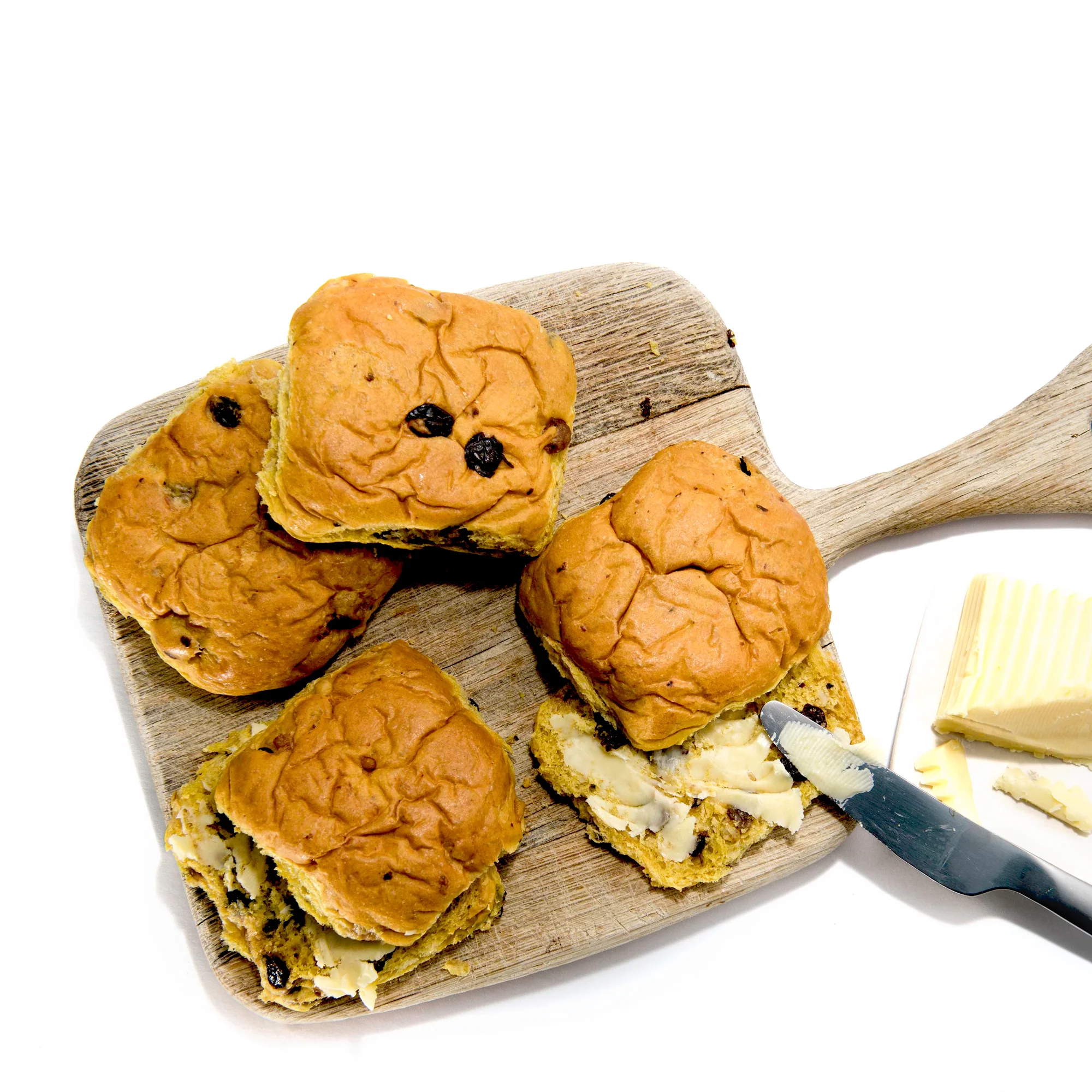 Cornish Saffron Buns - Pack of Four