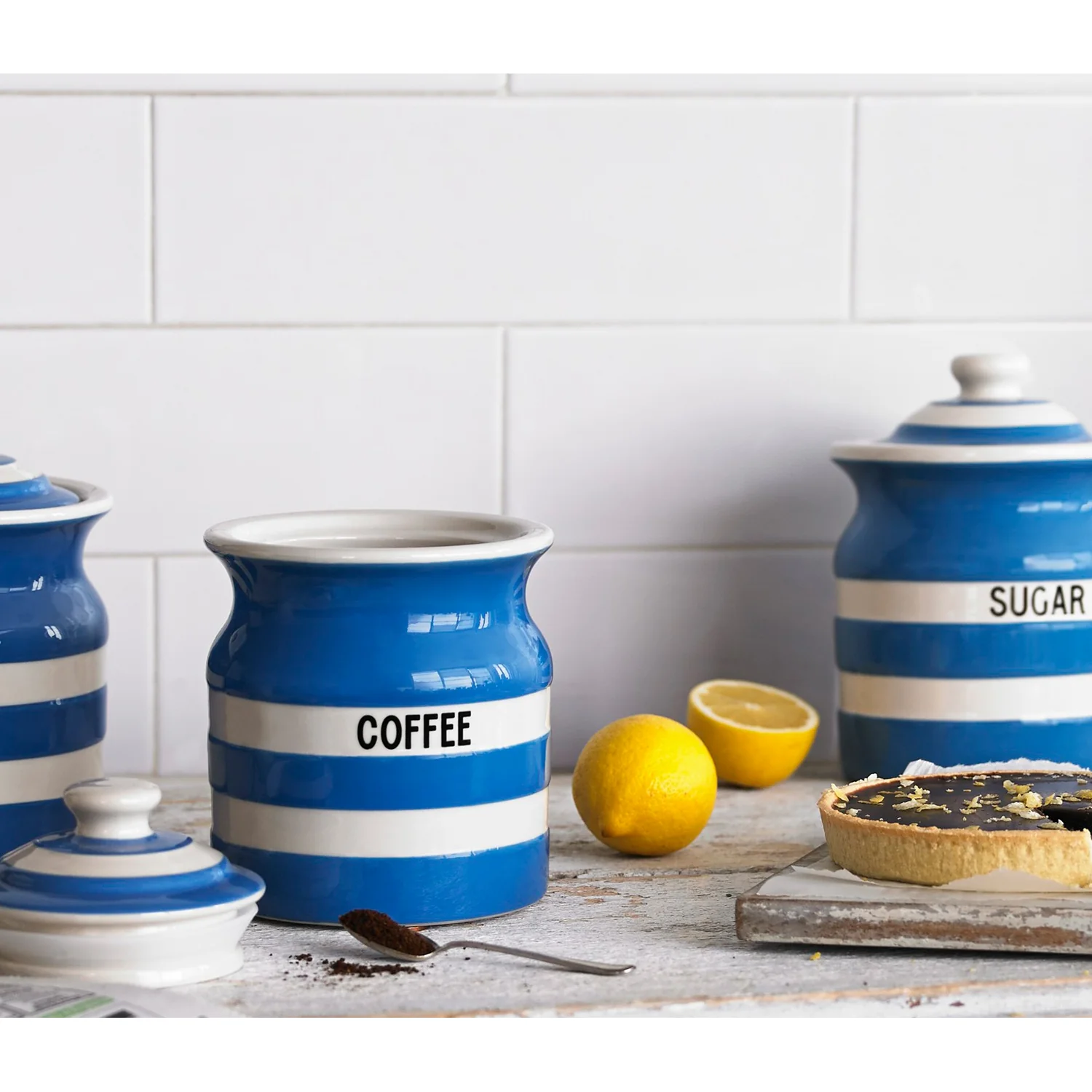 Cornish Sugar Storage Jar - Image 2