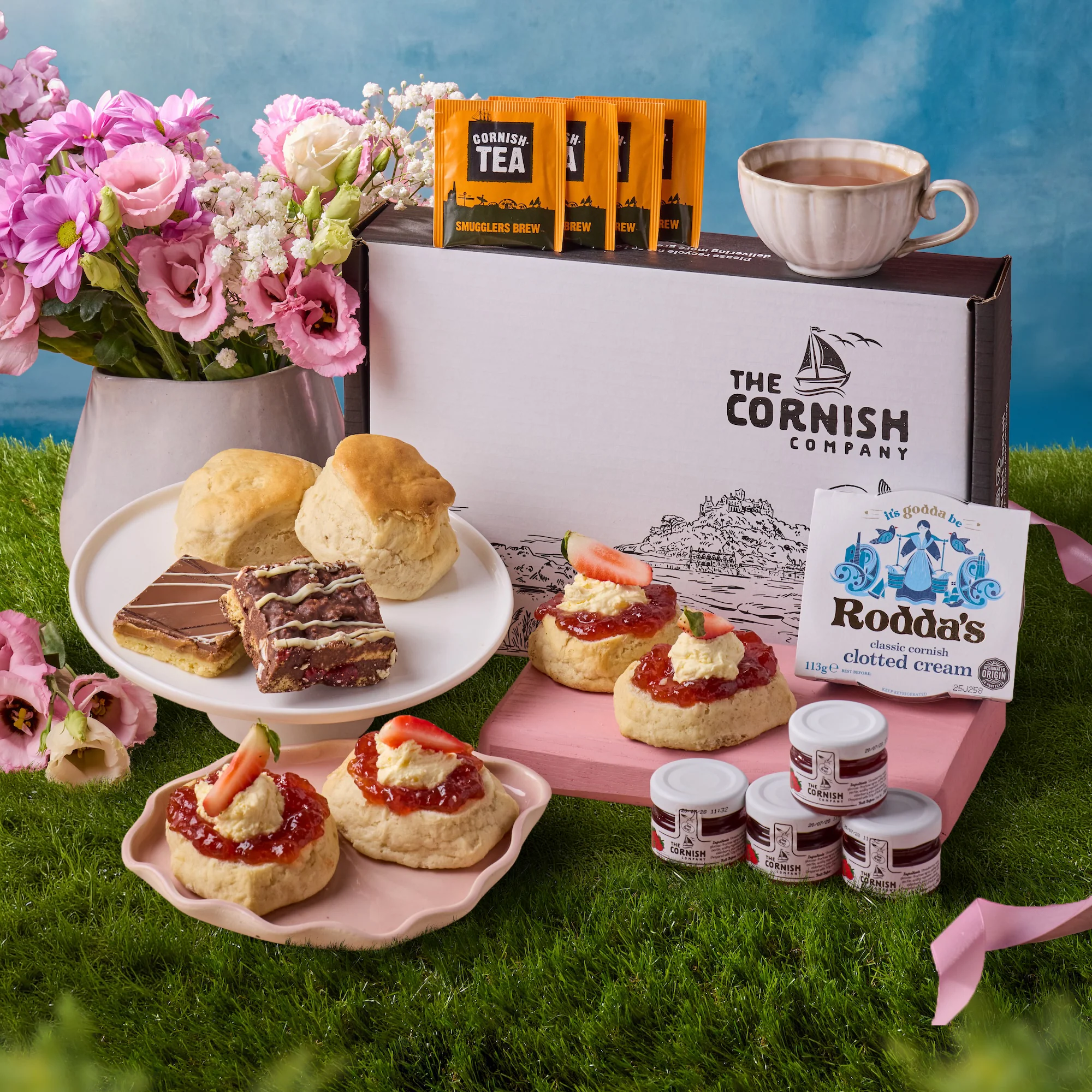 Easter Gluten Free Cream Tea Hamper