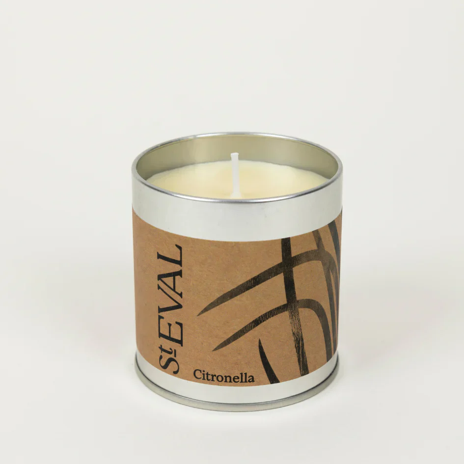 St Eval Citronella Tin Candle - Image 2