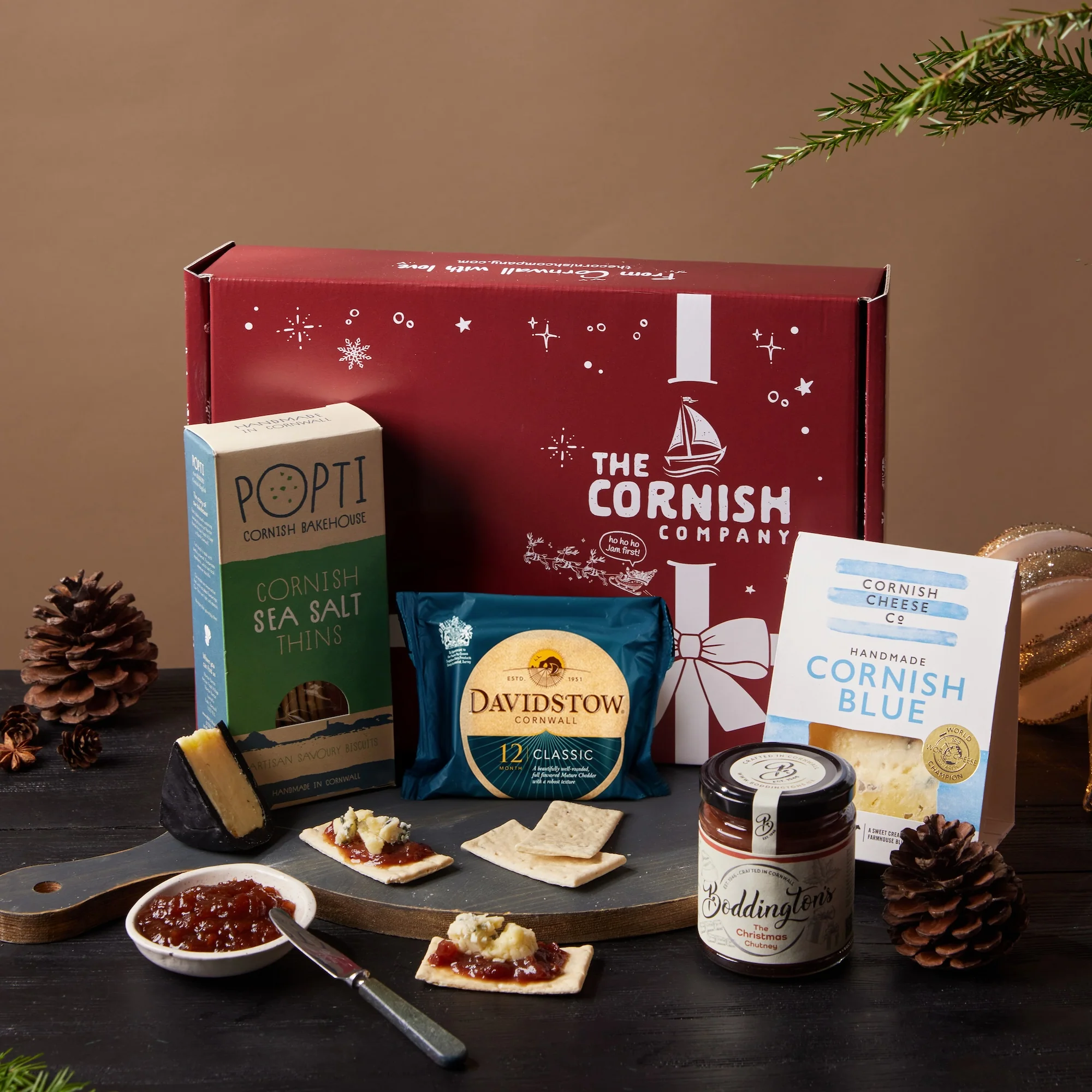 The Christmas Cheese Delight Hamper - Image 2