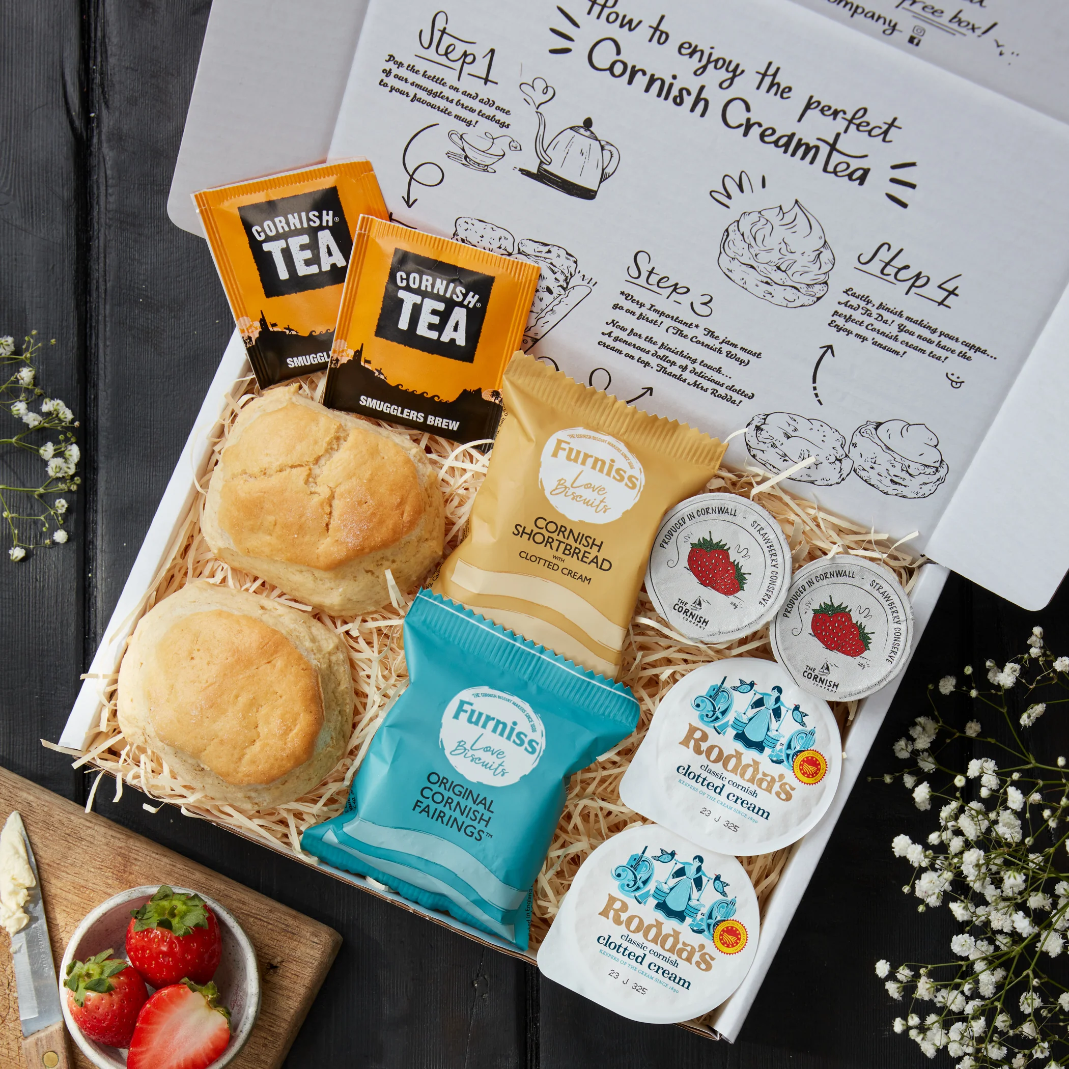 The Cream Tea For 2 Hamper - Image 2