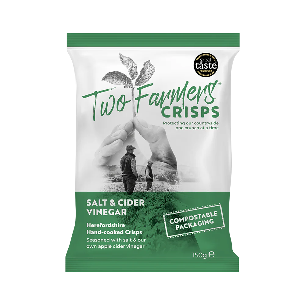 Two Farmers Salt & Cider Vinegar 150g
