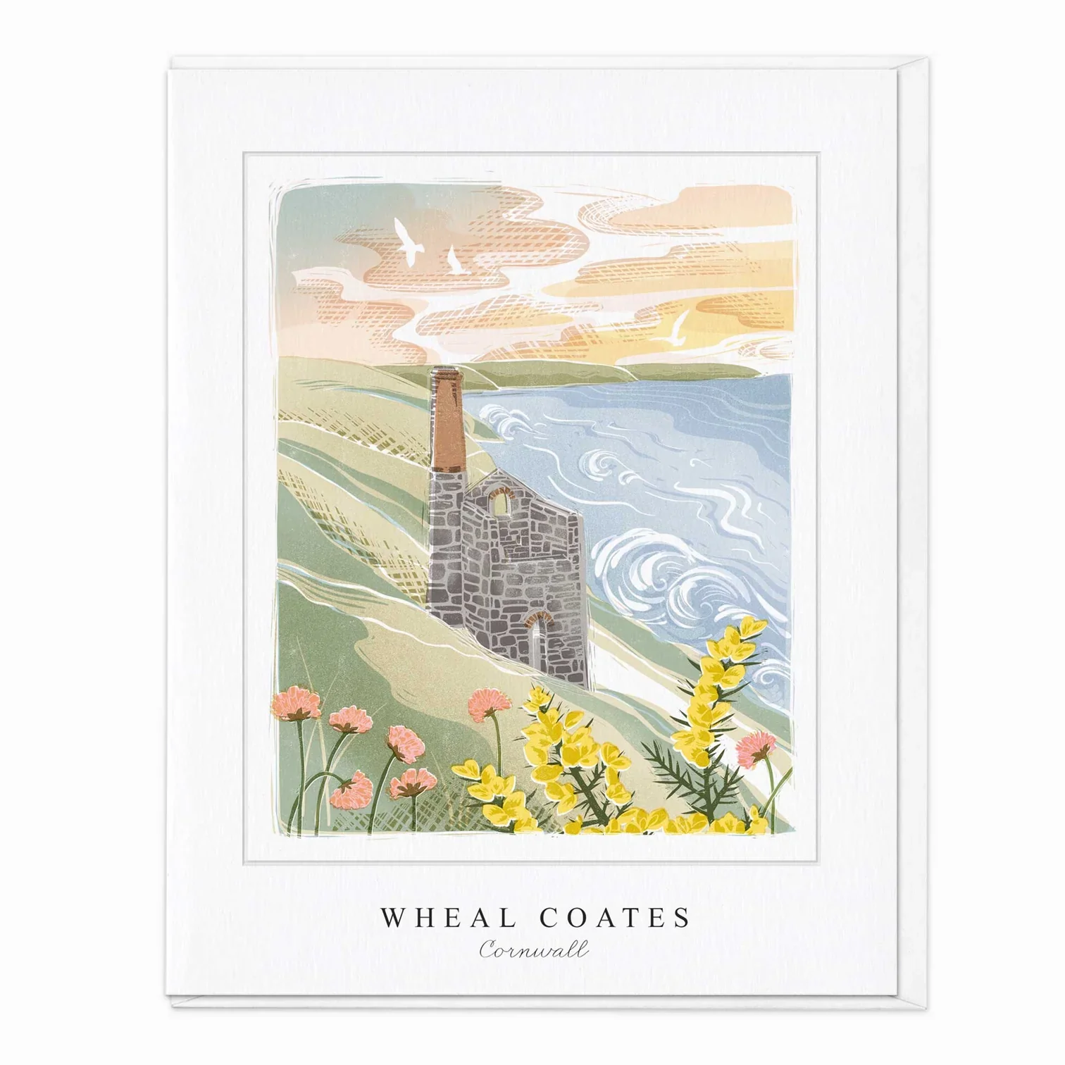 Wheal Coates Art Card