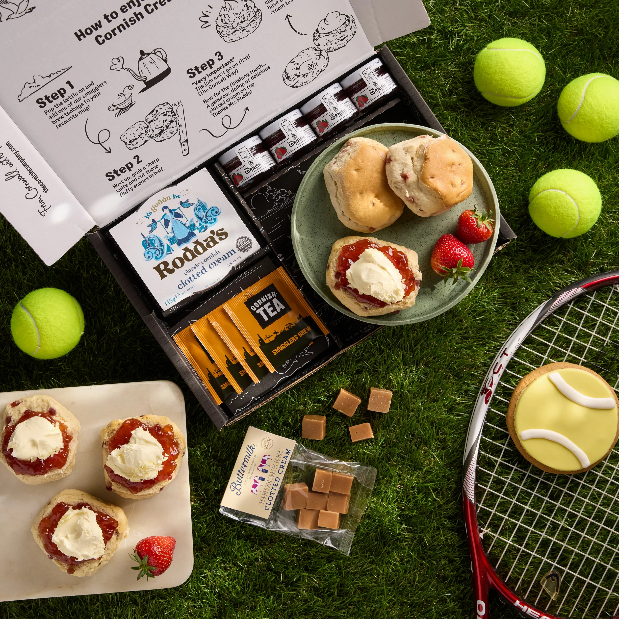 The Wimbledon Cream Tea Hamper