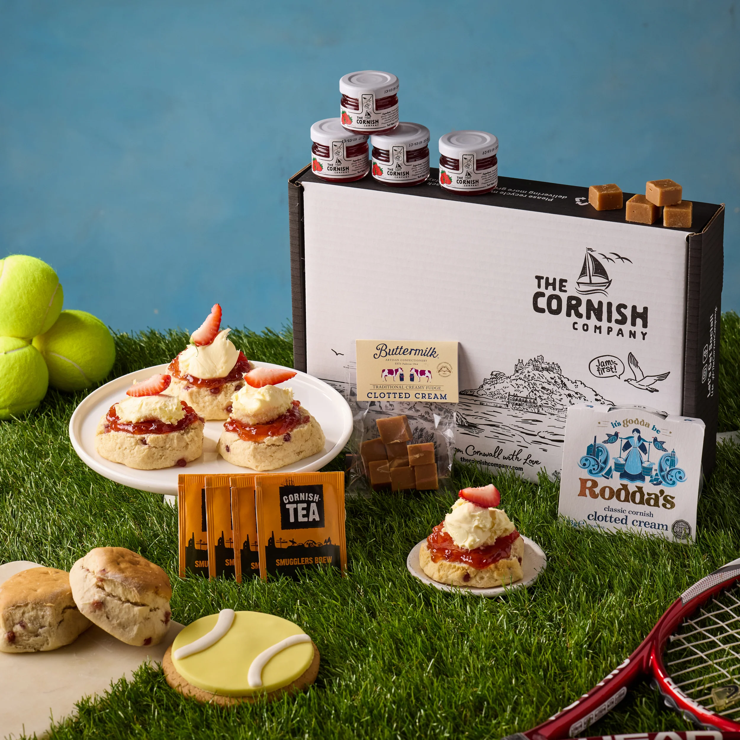 The Wimbledon Cream Tea Hamper - Image 2